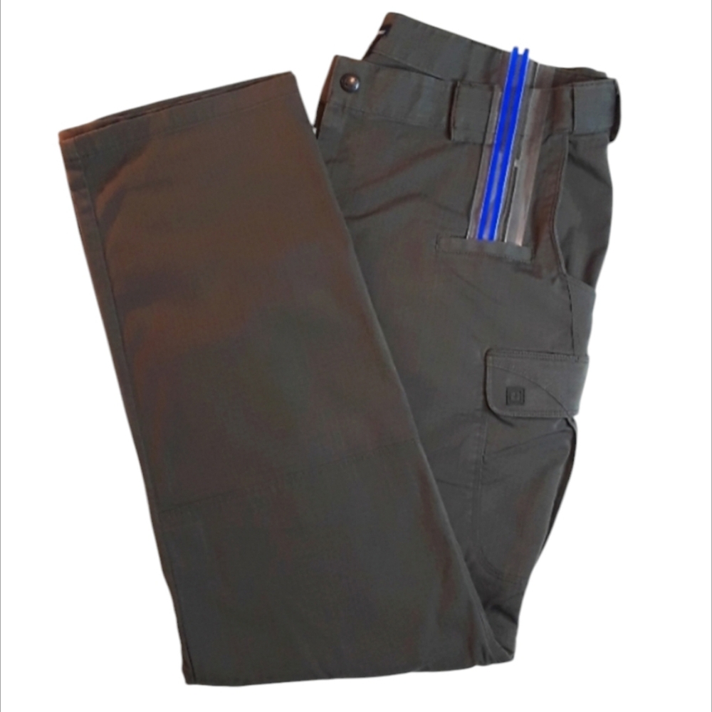 5.11+ Tactical Series Military Green Cargo Pants. Men's Size: W40x34L.